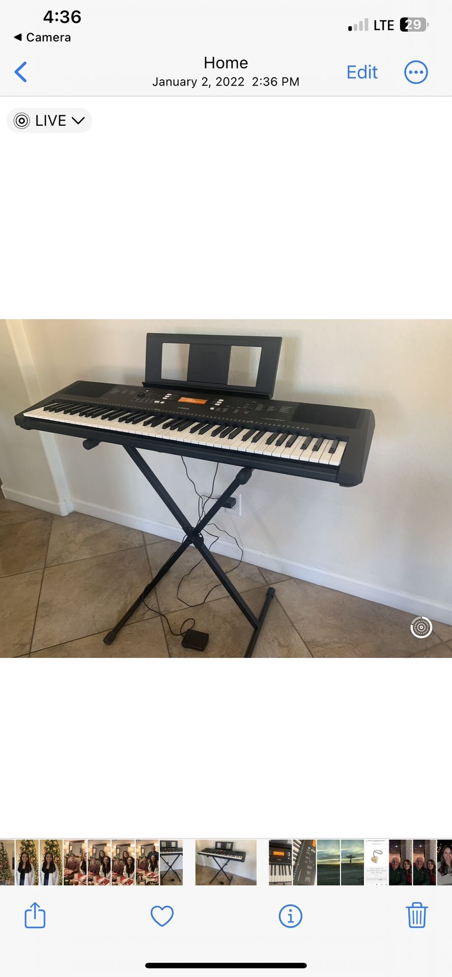 Yamaha PSR EW300