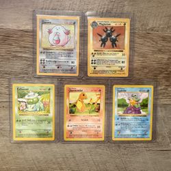 Shadowless Pokémon Lot