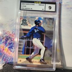 1999 Topps Stars  1 Star Foil #1 - Ken Griffey Jr. HOF UCG MINT 9