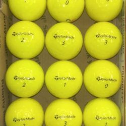 12 TaylorMade RBZ Golf Ball 5/4a Lot D049