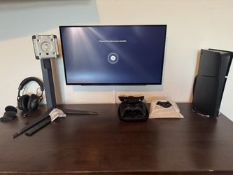 PS5 Slim & OLED Monitor Gaming Setup