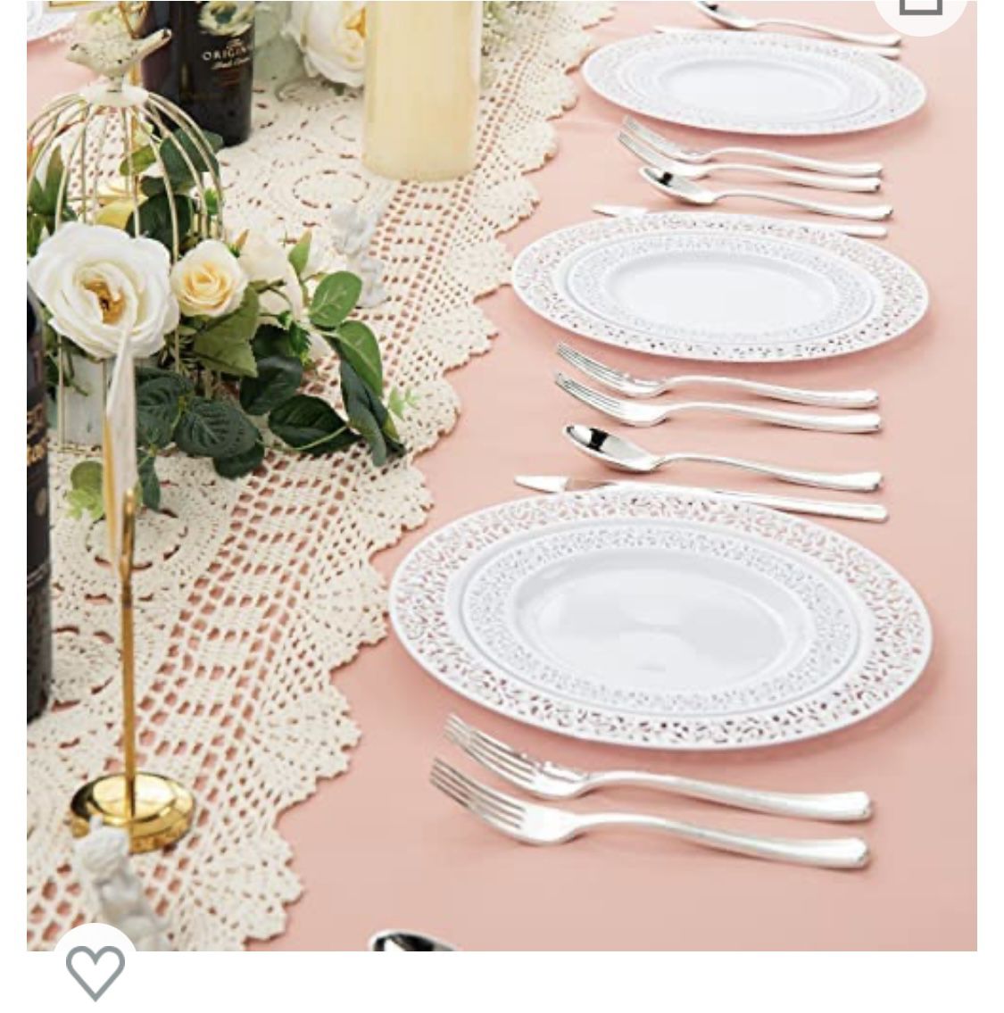 Wedding Plates - Disposable