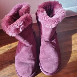 Snow Purple Boots
