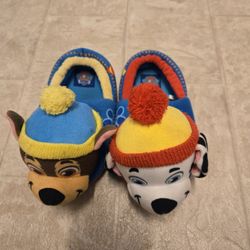 Paw Patrol Slippers - Kids size 11/12