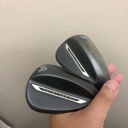 SM11 Black Vokey Wedges 56 & 60 