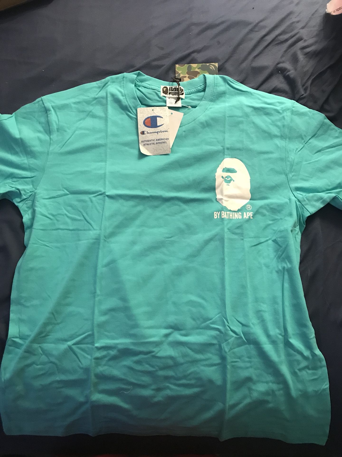 Champion x bape best sale tee