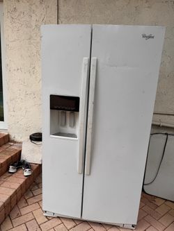 White fridge