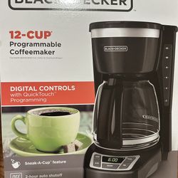 Black + Decker 12 Cup Programmable Coffee Maker