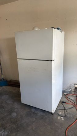 White fridge