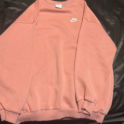 pink Nike Sweater XL