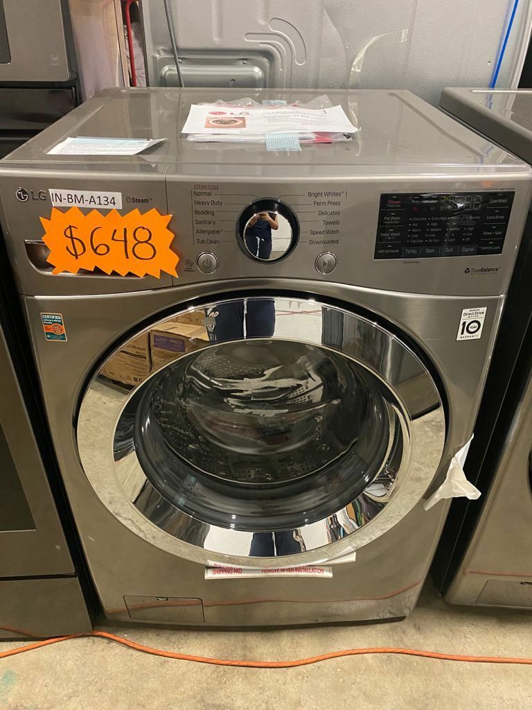 4.5 CU FT ULTRA LARGE CAPACITY SMART WIFI ENABLED FRONT LOAD WASHER