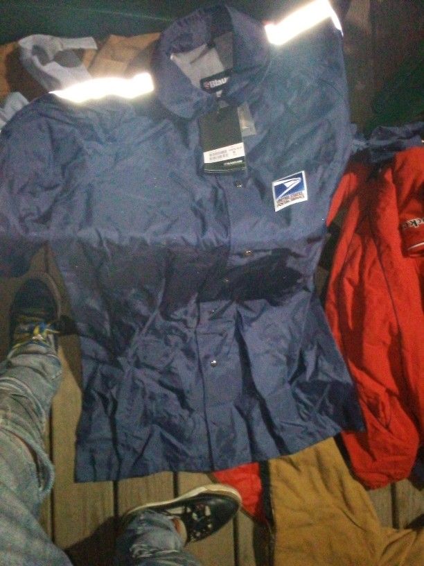 Post Office Men's Raincoat Medium Size Brand New