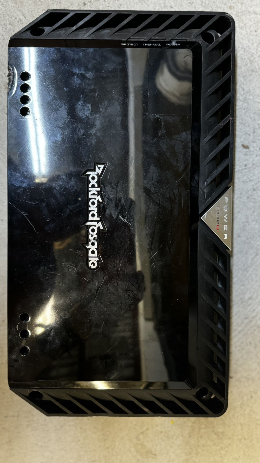 rockford fosgate Power T1500-1bdCP mono proprietary Constant Power 1500 Watt amp.
