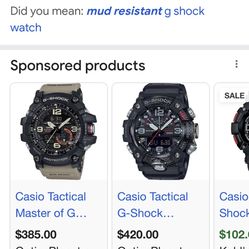 Green Mud Resistant Solar Power G Shock 