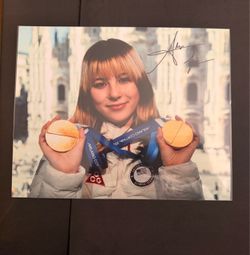Authentic Signed Alyssa Liu US Olympic Team Milano Cortina Photo