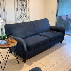 Navy blue 3 Piece Sofa 
