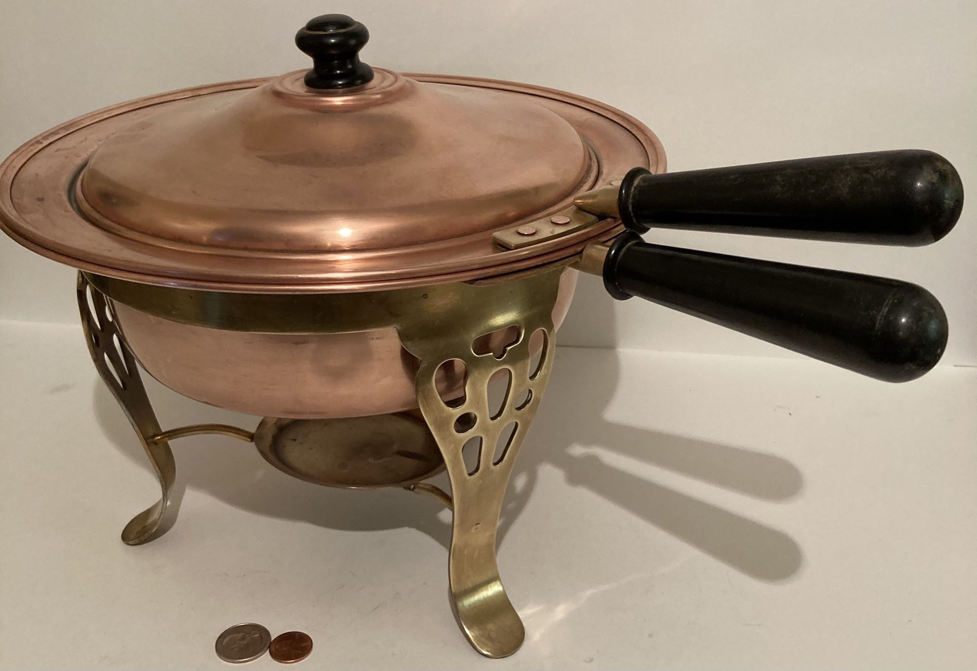 Vintage Copper Chafing Dish