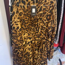 FN Leopard Dress