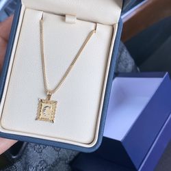 Gold Chain & Pendent 