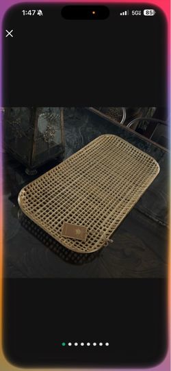 Gold tray