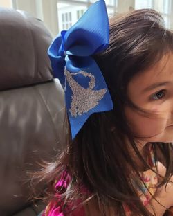 3" hair bow for girls . Frozen