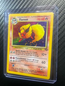 Pokémon Cards Flareon Jungle