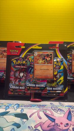 Mega evolution chaos rising 3 pack blister
