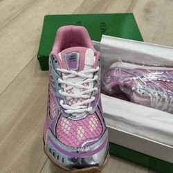 Bottega Veneta Orbit ‘Pink/Silver’