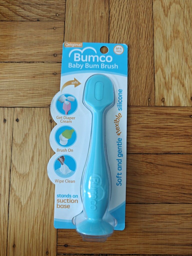 Brand New Bumco Baby Bum Brush Diaper Rash Cream Applicator