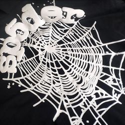 Og Black Web Sp5der Hoodie 