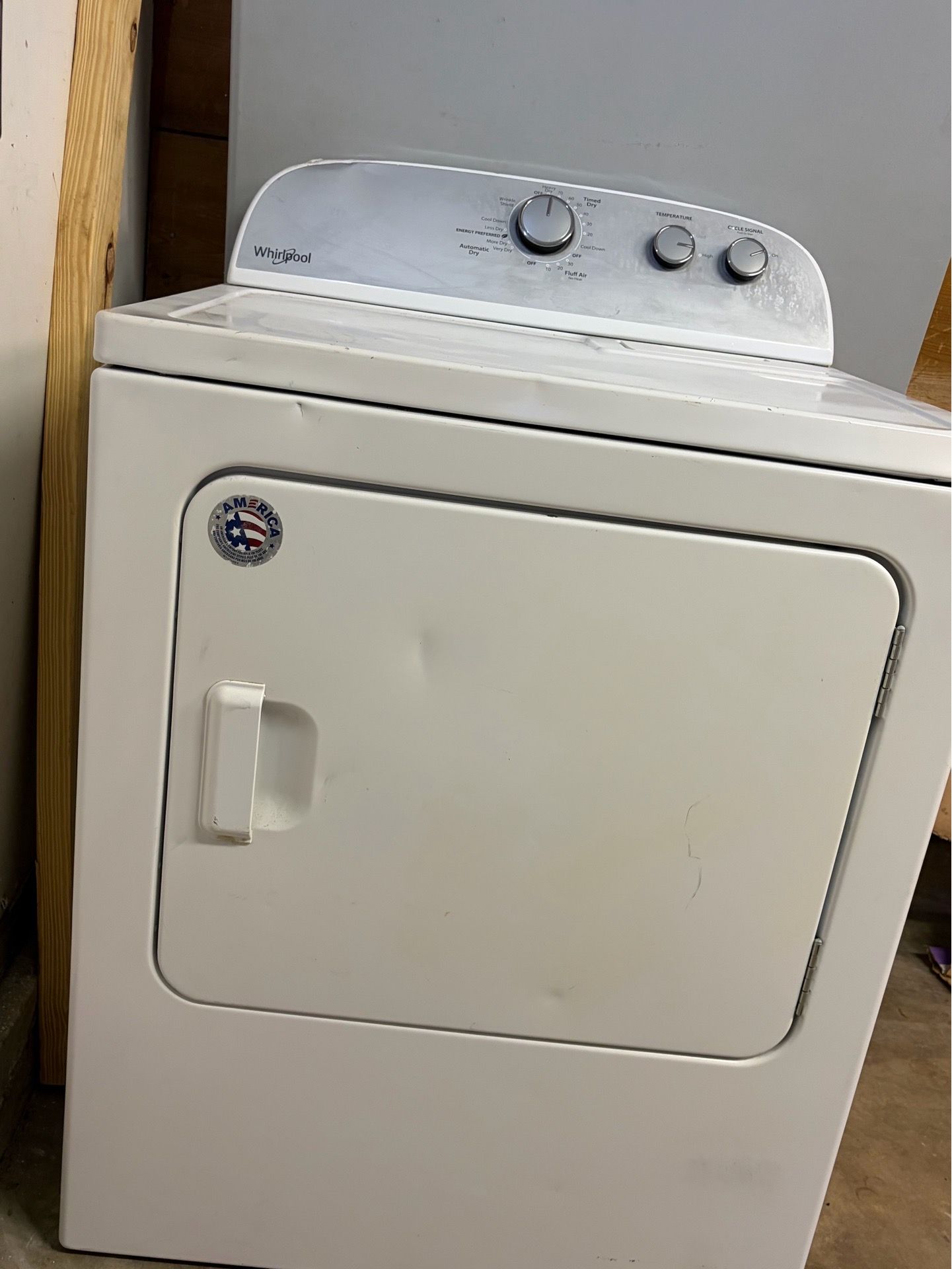 Whirlpool dryer