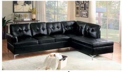 Black Sectional On Sale FOR SHORT TIME