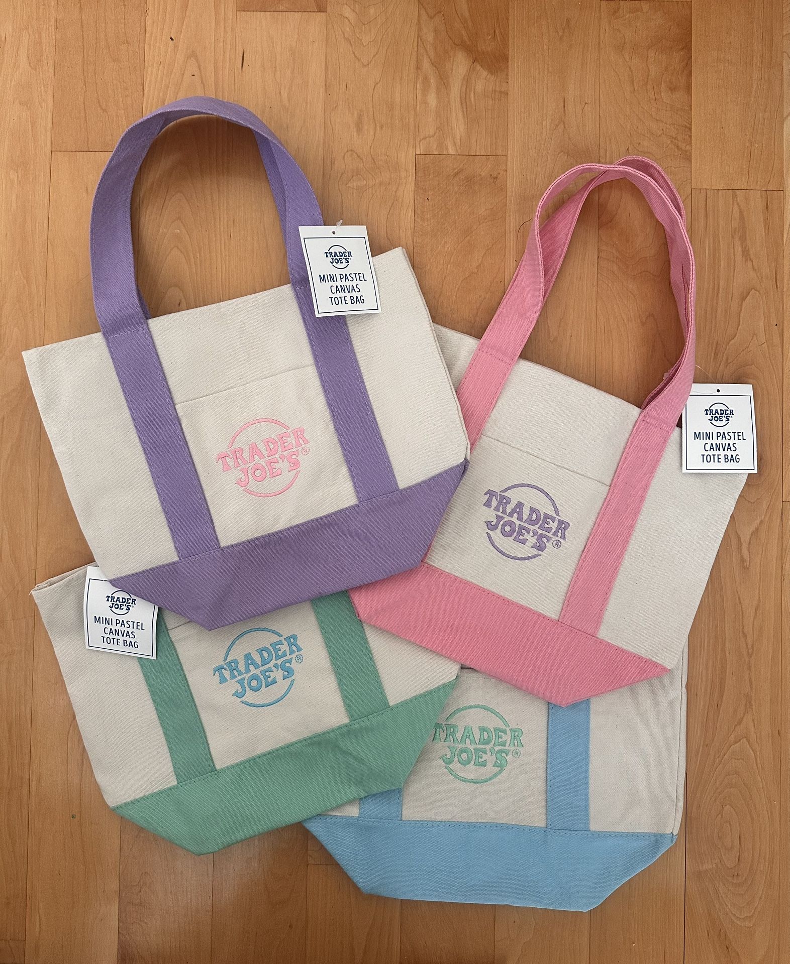 Trader Joes Mini Tote Bags