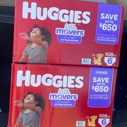 Huggies #6 $40 La Caja 📦 Precio Firme 