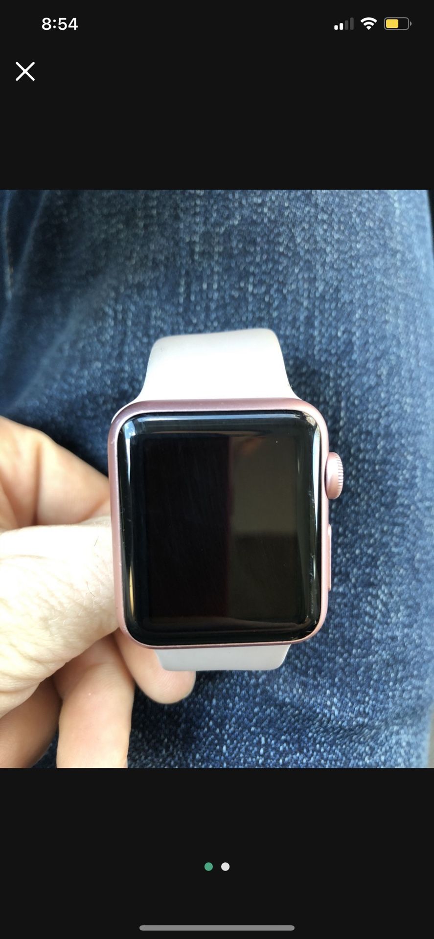 Rose Gold Apple Watch 