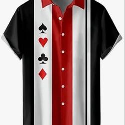 Mens Casual Button Down Shirt 