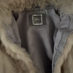 Real Fox Fur Coat