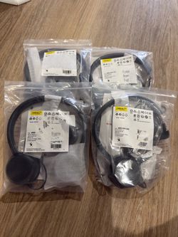 Jabra Evolve 20 Corded Headsets – Lot of 4
