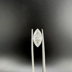 3.02ct E VVS2 MARQUISE cut Diamond Certified 