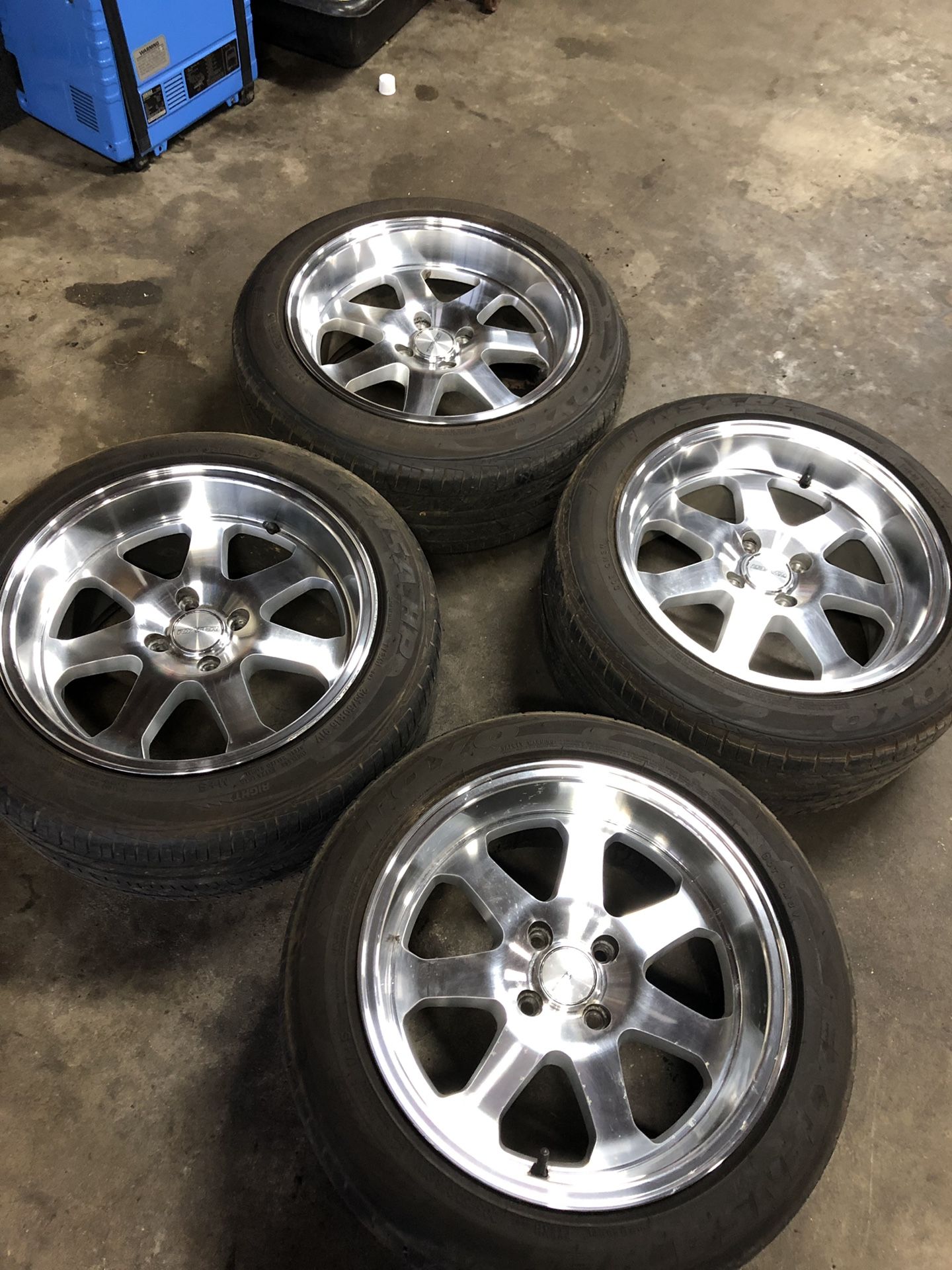 Si Deep Dish 4x100 Rims