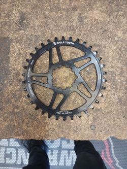 Wolf Tooth Drop Stop B Chainring 34t