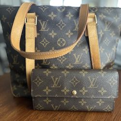 Louis Vuitton Bag & Wallet (Authentic)