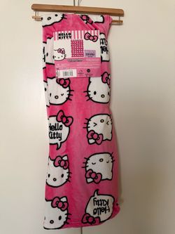 Hello Kitty Throw Blanket