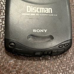 Sony Discman D 131 Mega Bass CD Player 