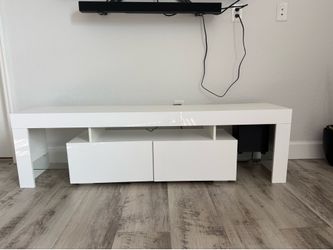 Modern Entertainment Center with LED lights