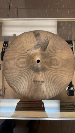 Kustom Cymbal 13” Top HI Hat ( Cracked )