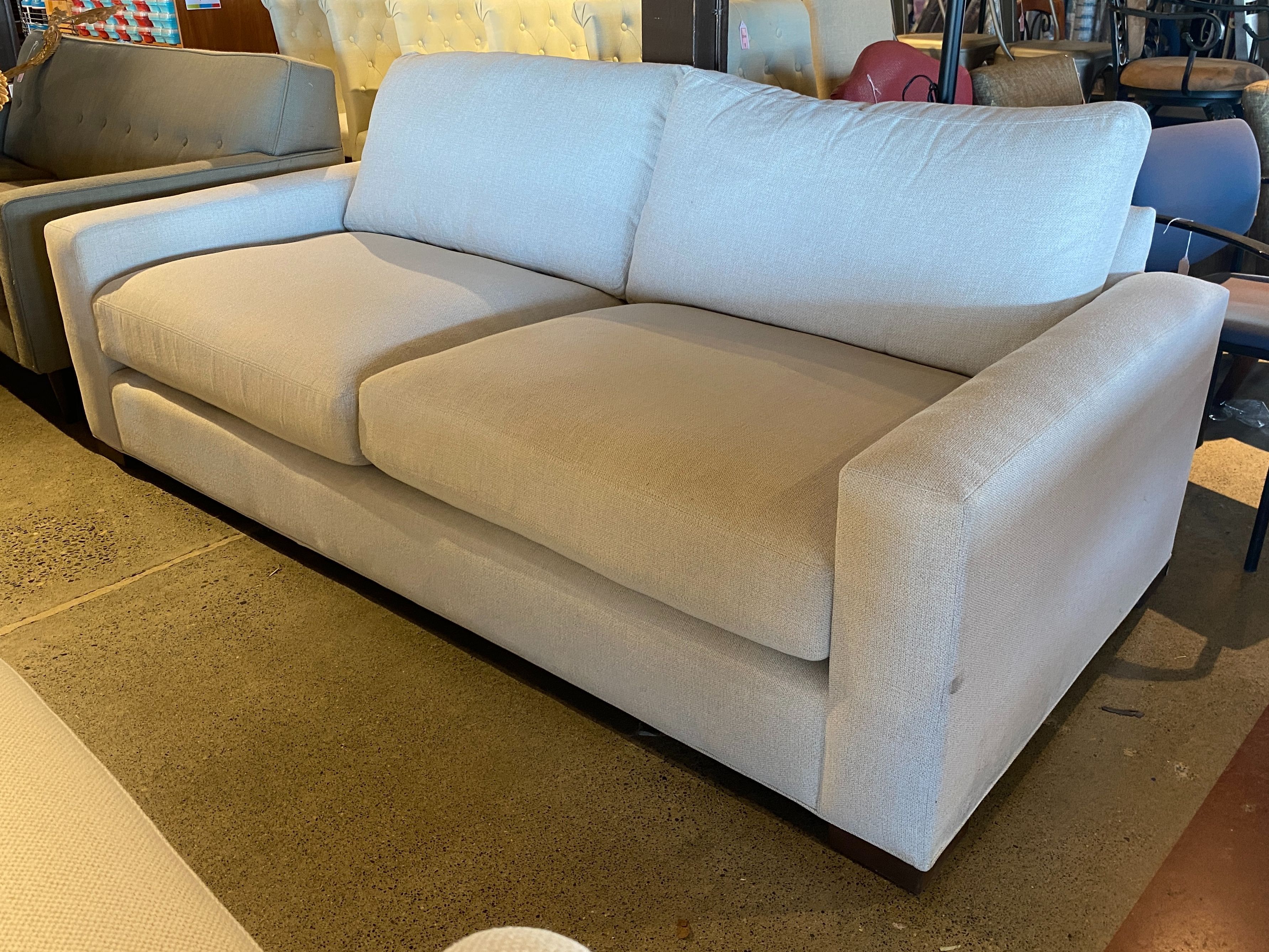 MCCREARY MODERN Chic Off-White 2-Cushion Sofa