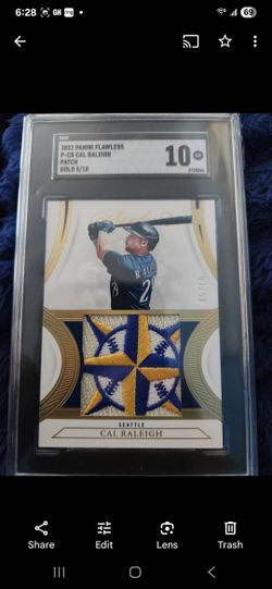 Cal RALEIGH Rookie Baseball Card 