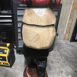 Chain Saw Carved Bear