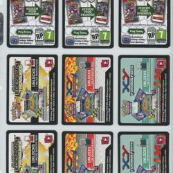 Pokémon TCG Online Lot – 9 Cards | NM+